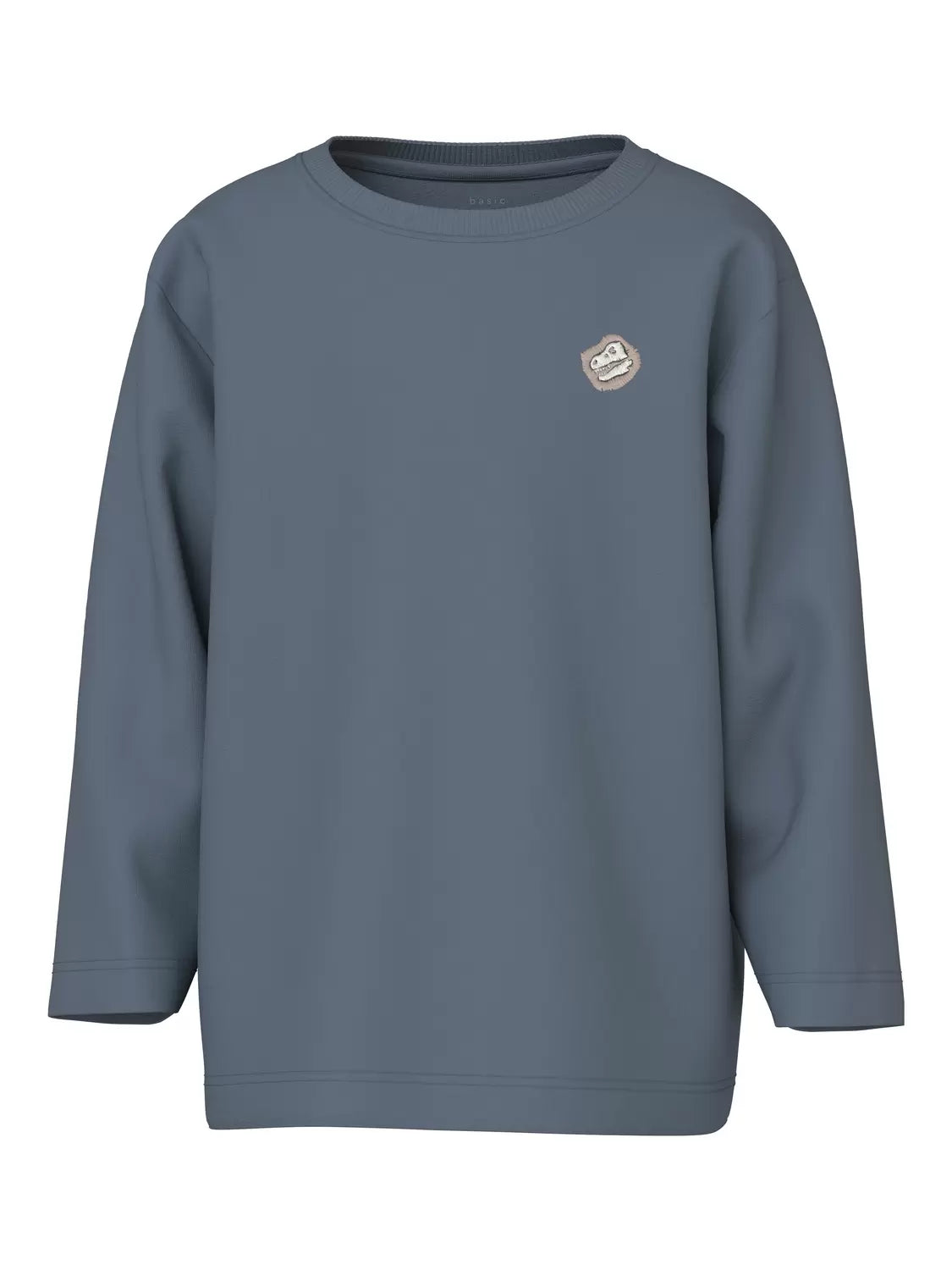 Name it - Nmmvimpel Blå bluse med dino