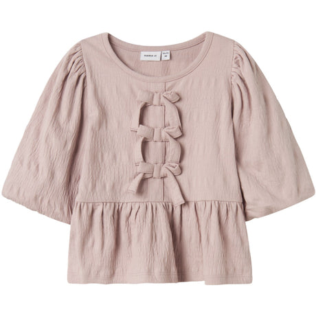 Name It Burnished Lilac Nmfkesia 3/4 Sleeve Top