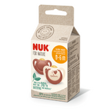 Nuk For Nature 2-pak sutter (0-6m)