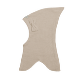 Racing Kids Spids Uld Elefanthue m/Sløjfe Beige Grey