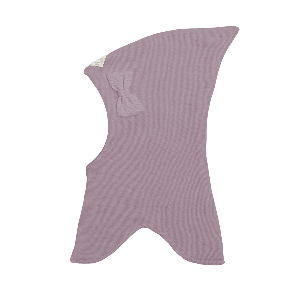 Racing Kids Uld Spids Elefanthue m/Sløjfe lys lilla