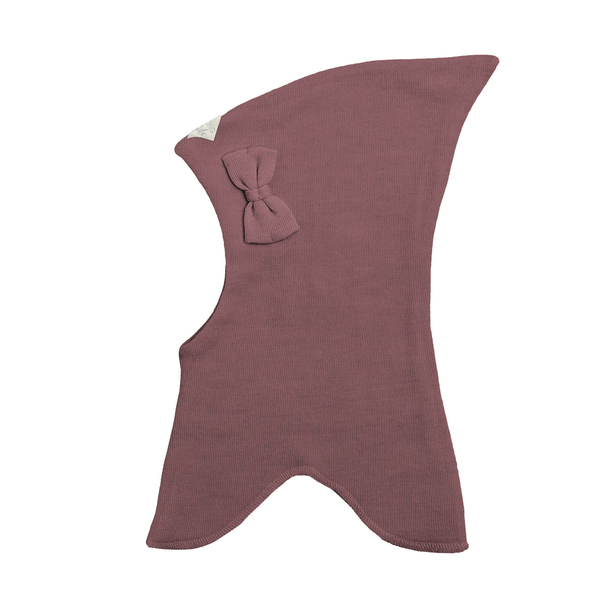 Racing Kids Uld Spids Elefanthue m/Sløjfe Dusty heather