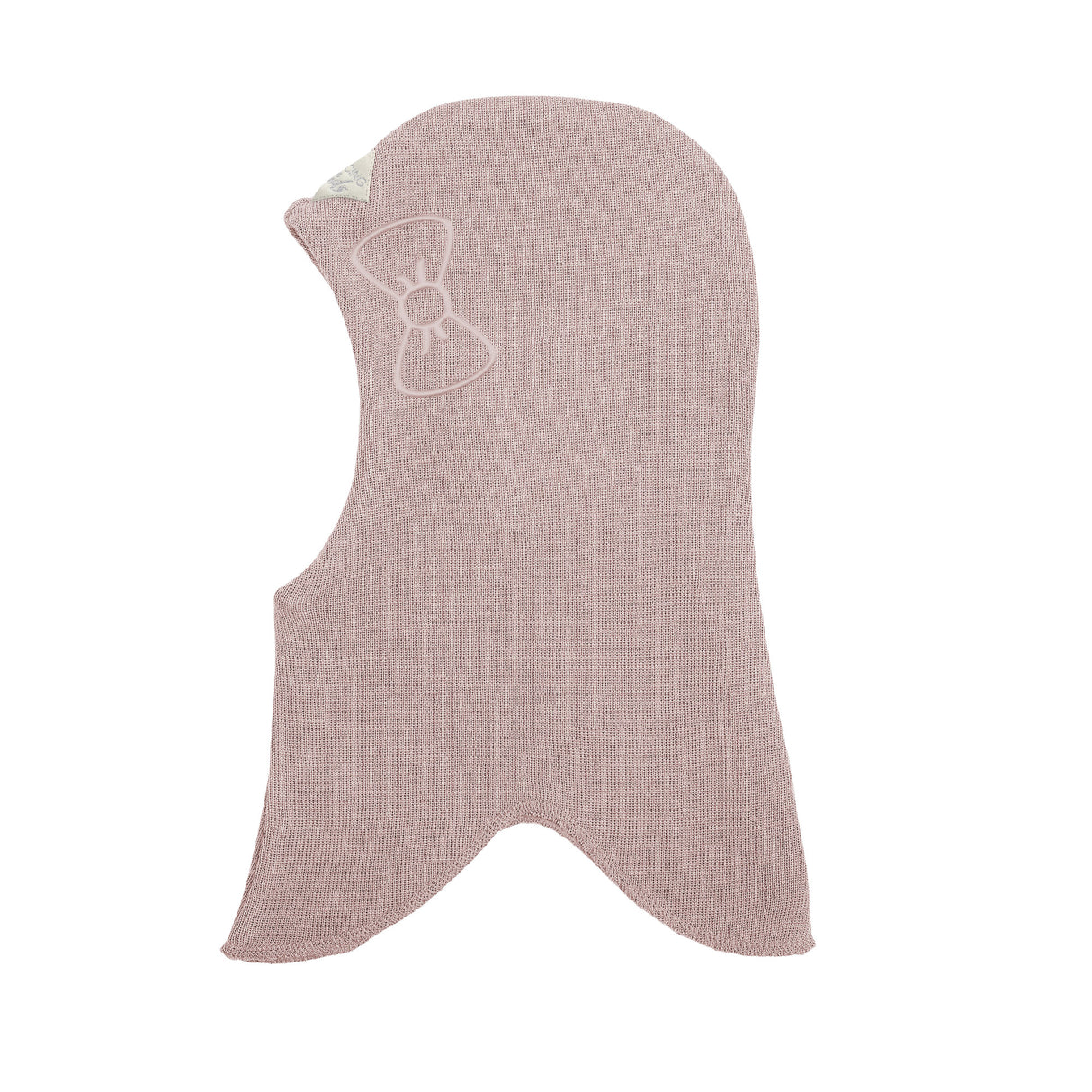 Racing Kids Uld Rund Elefanthue Rose Mushroom m/ sløjfe