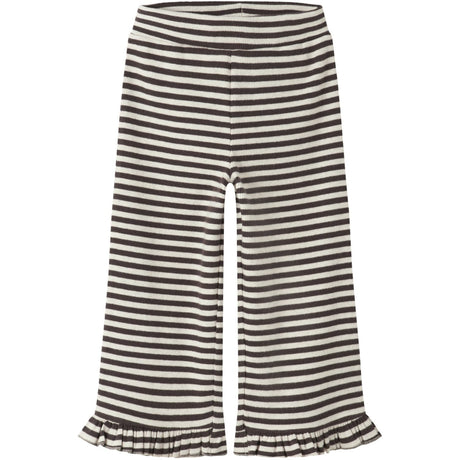 Name It Peyote Seal Brown Nmfluna Wide Bukser