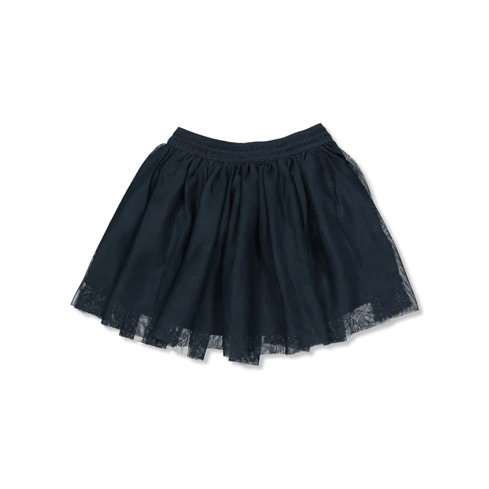 name it nmflenu tulle skirt vintage indigo