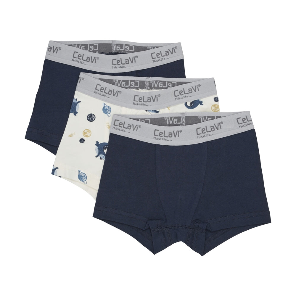 CeLaVi Boxershorts, Total Eclipse, 3-pak,
