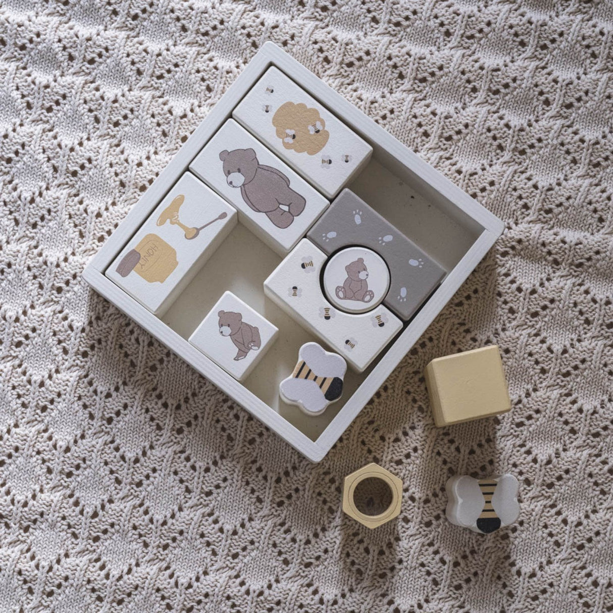 That's Mine Peyote Kala Strikket Tæppe