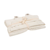 Pippi Badehåndklæde med hætte - hvidt med mus