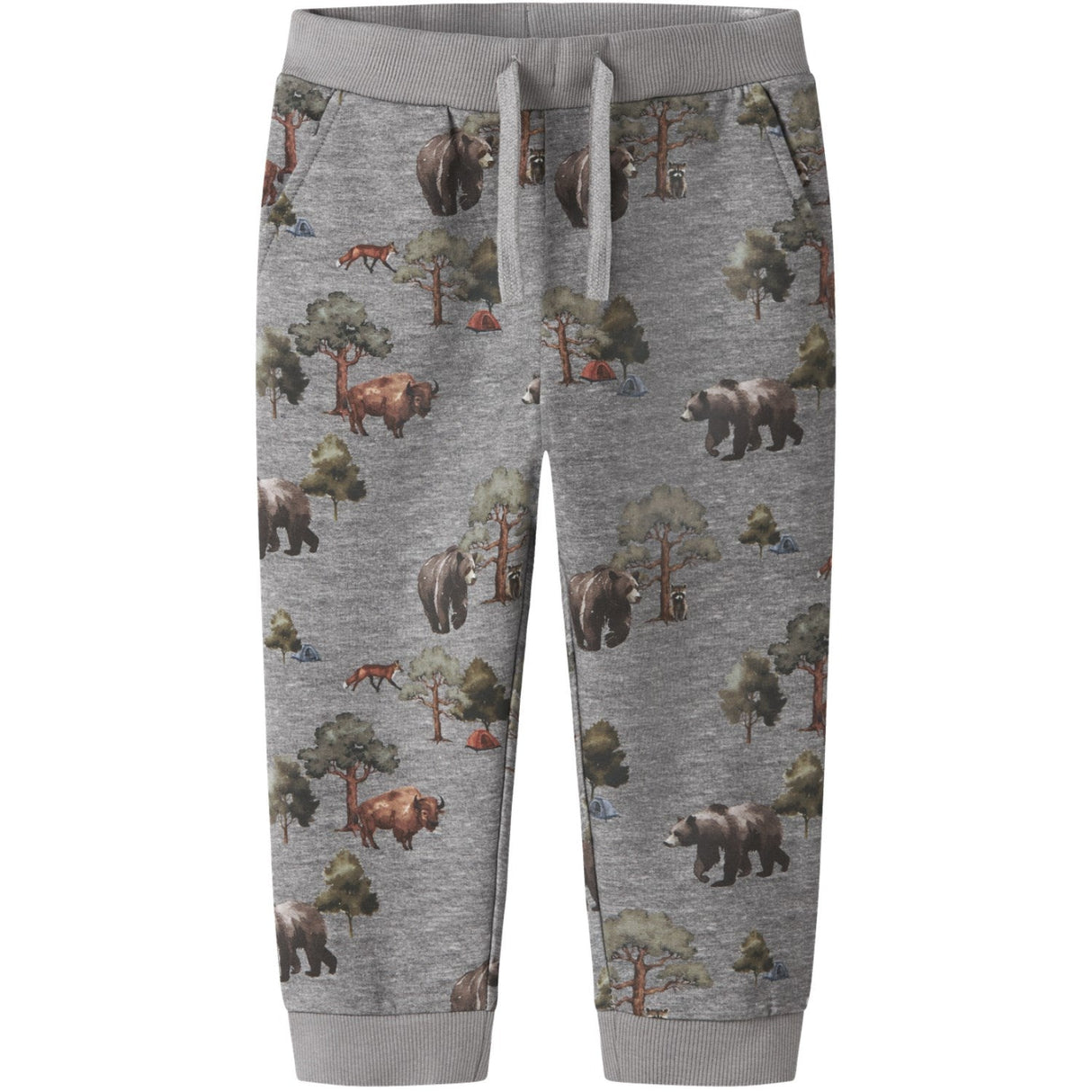 Name It Grey Melange Nmmolin Nreg Sweat Bukser Bru Box