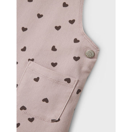 Name It Burnished Lilac Heart Nmflira Aop Twill Spencer 7218-Yf