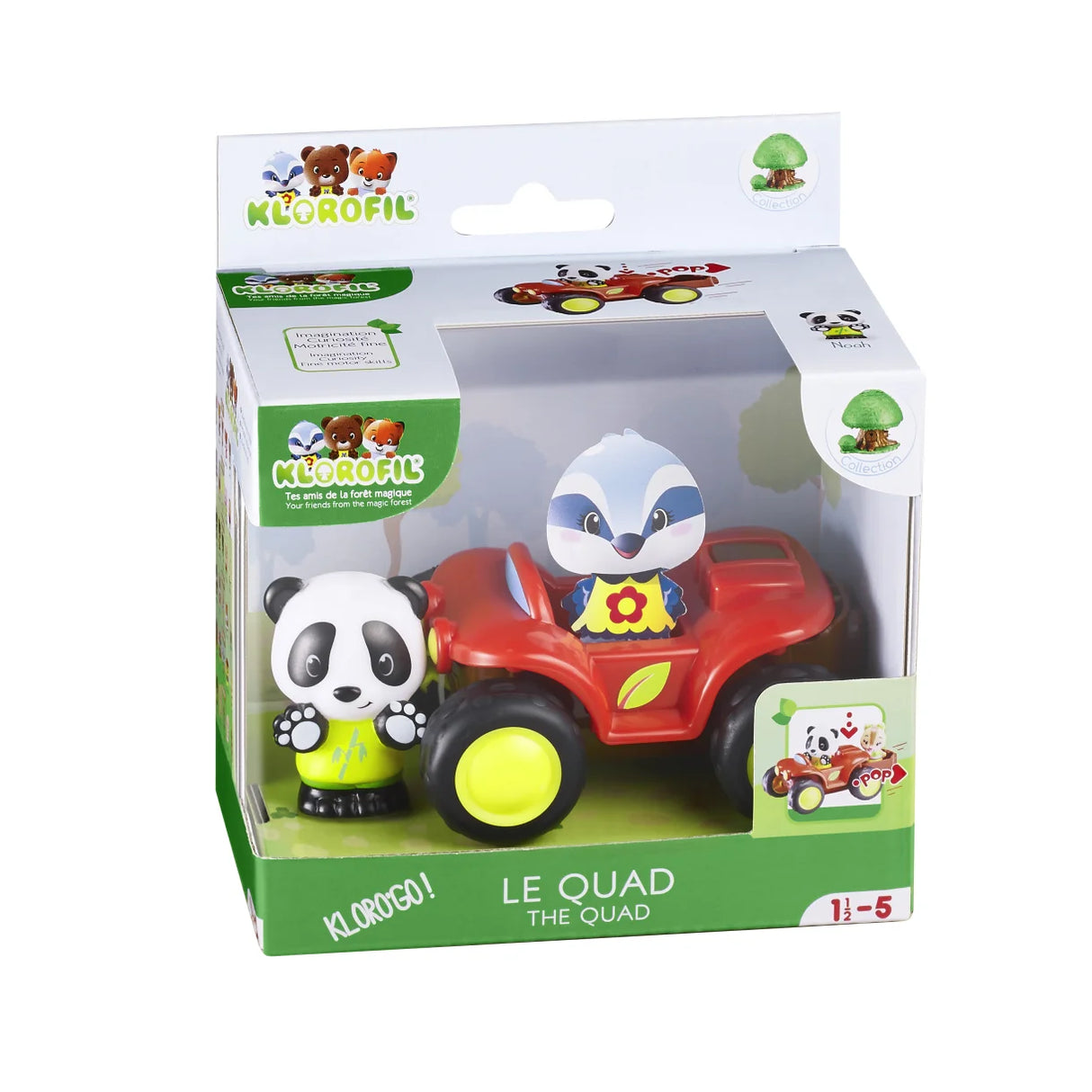 Timber Tots rød bil