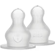 Bibs Sutteflaske Nipple Rund Silikone 2-pak