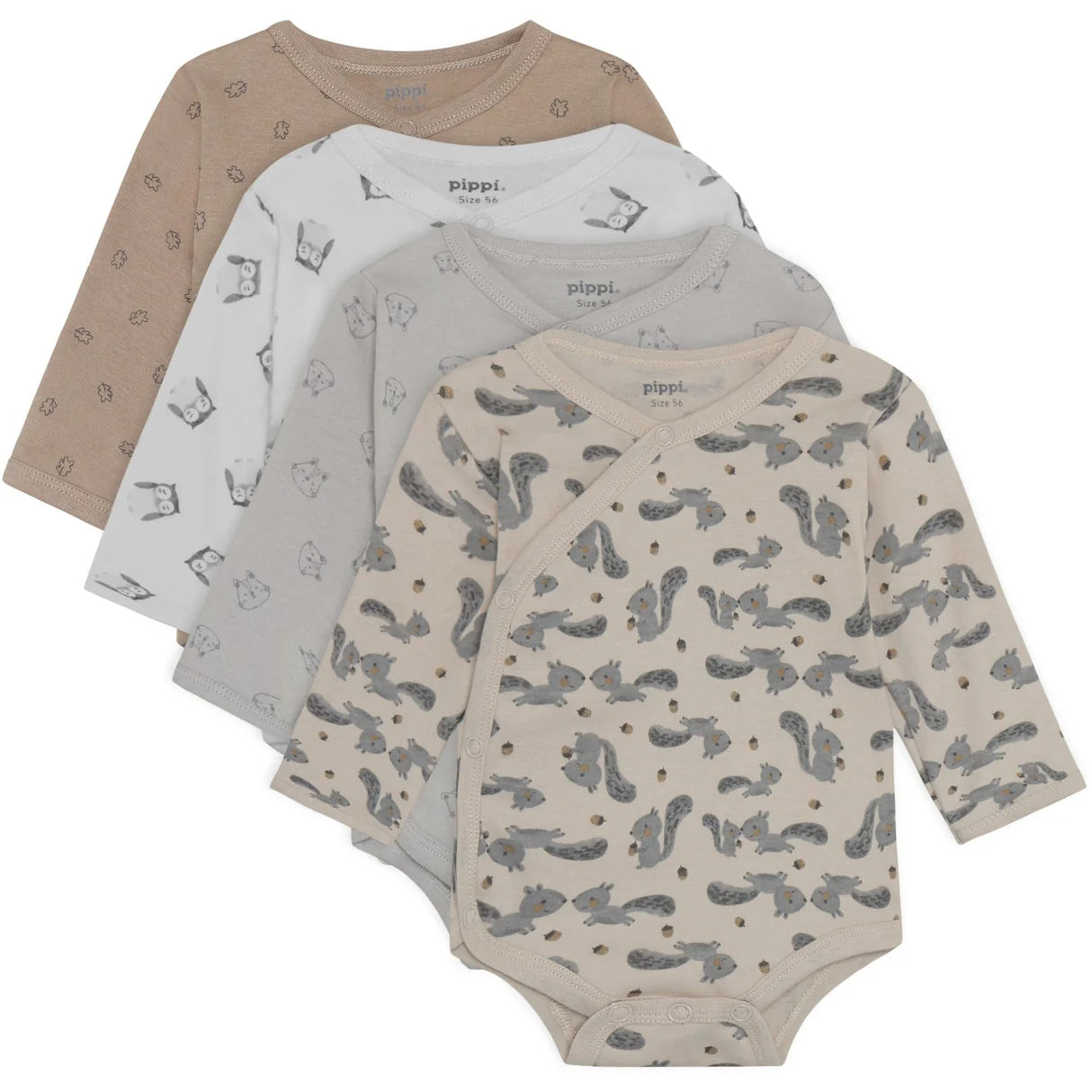 Body Wrap AO-printed (4-pack) - Rainy Day