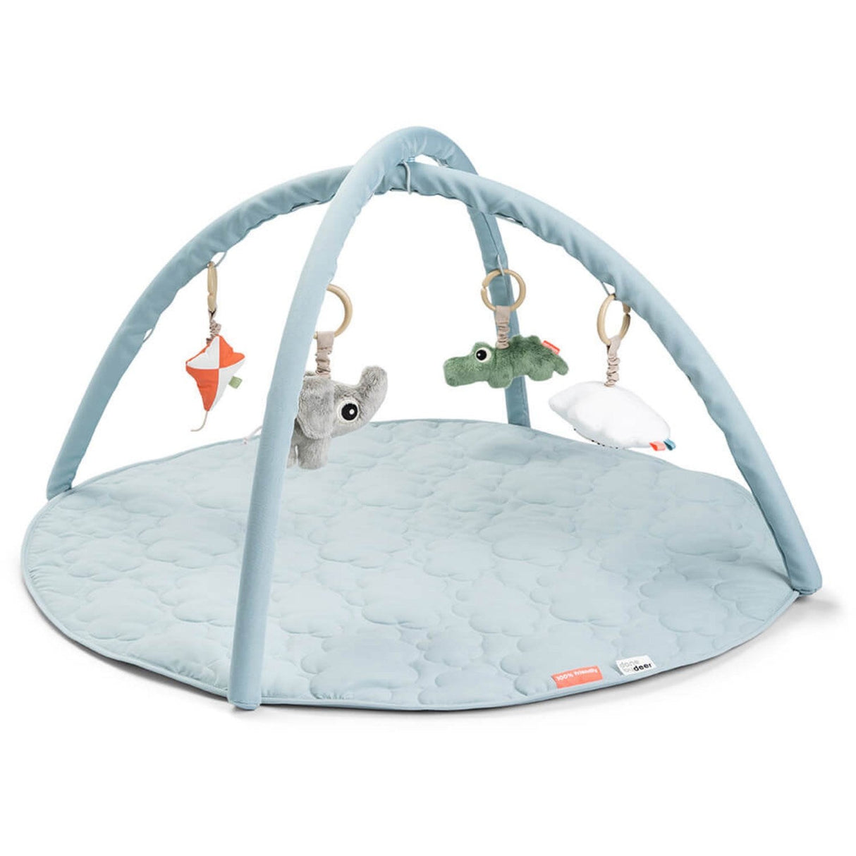 DonebyDeer Blå Aktivitets Legetæppe Playground Blå