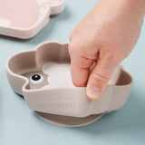 DonebyDeer Sand Silikone Stick & Stay Skål Sheepy