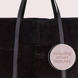 Voksi Ida Ising Læder pusletaske