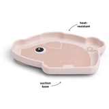 DonebyDeer Pudder Silicone Stick&Stay Tallerken Pigee