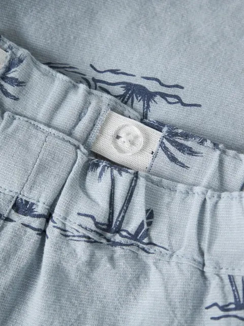 Name It - nmmhestern nreg shorts blue fog "64"