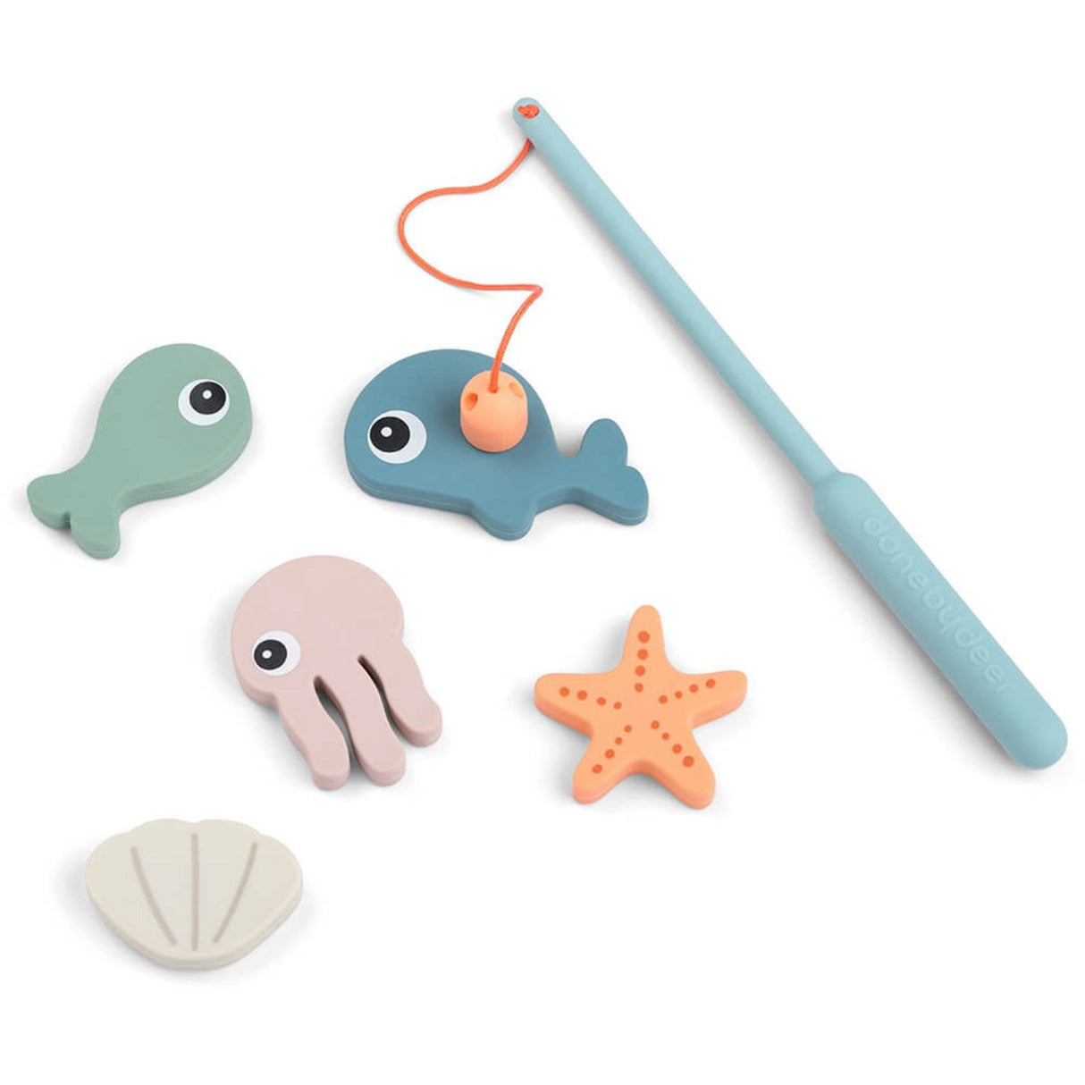 DonebyDeer Farvemix Bade- og fiskelegetøj Sea friends