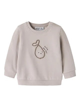 Name It - nbnoperry ls light sweat unb chateau gray "45"