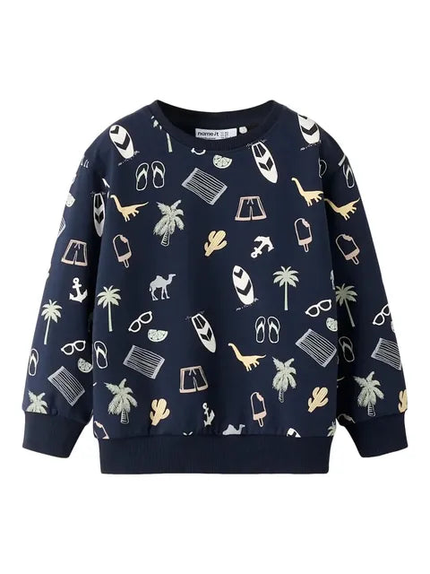 Name It - nmmpjerome nreg sweat unb navy blazer "60"