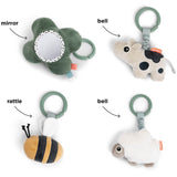 DonebyDeer Grøn Aktivitets Legetæppe Tiny farm