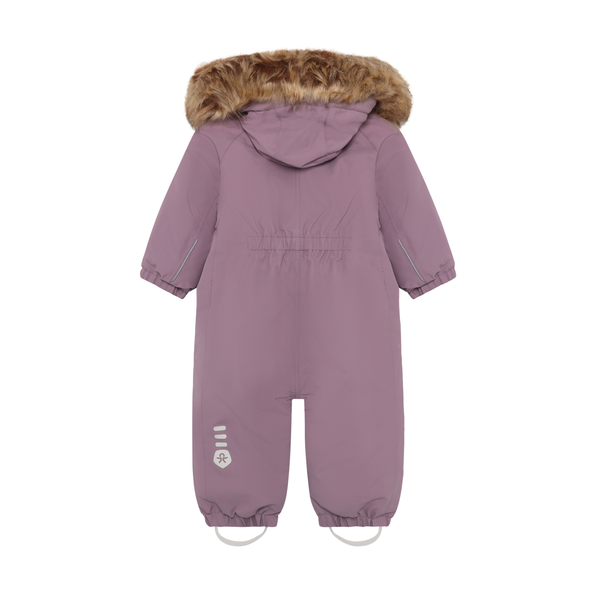 Baby Coverall W. Fake Fur - Toadstool