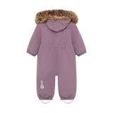 Baby Coverall W. Fake Fur - Toadstool