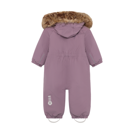 Baby Coverall W. Fake Fur - Toadstool