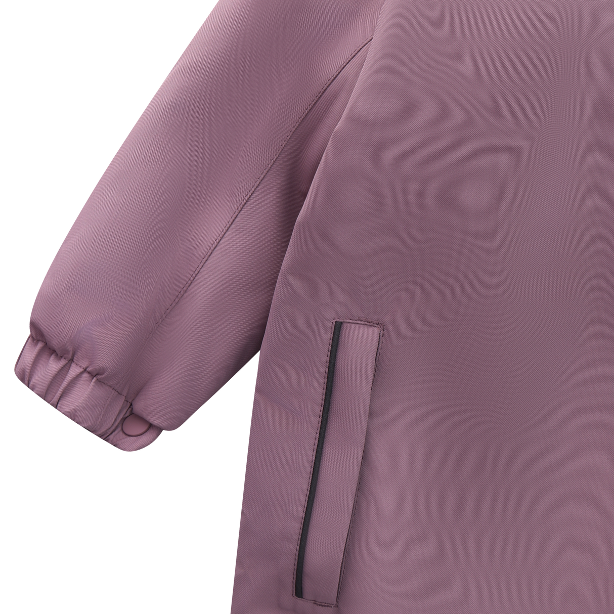 Baby Coverall W. Fake Fur - Toadstool