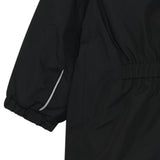 Color Kids Babyflyverdragt med kunstig pelskrave - Black