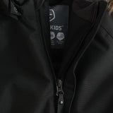 Color Kids Babyflyverdragt med kunstig pelskrave - Black