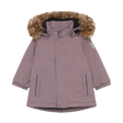 Baby Parka W. Fake Fur - Toadstool