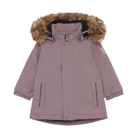 Baby Parka W. Fake Fur - Toadstool