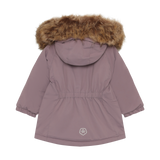Baby Parka W. Fake Fur - Toadstool