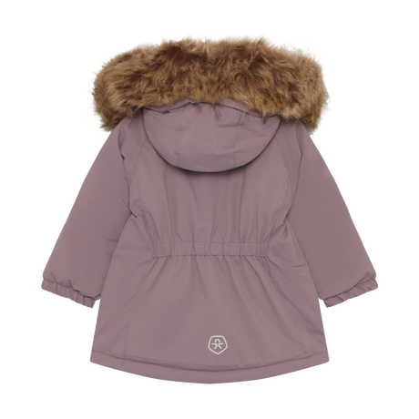 Baby Parka W. Fake Fur - Toadstool