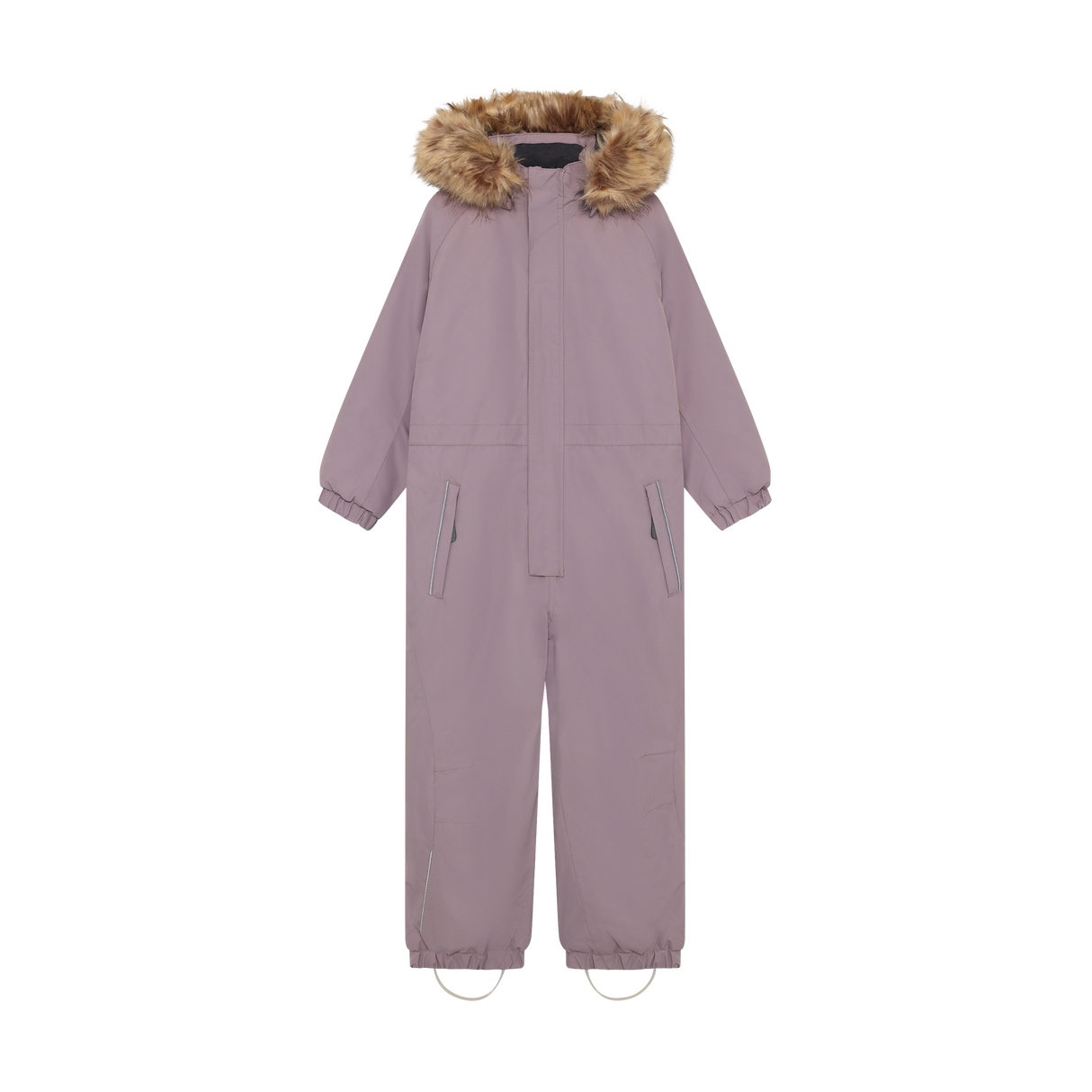 Coverall W. Fake Fur - Toadstool