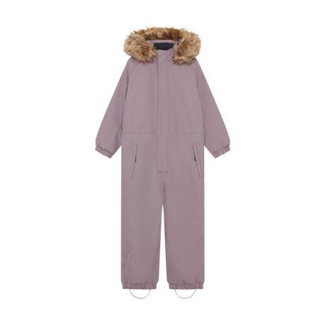 Coverall W. Fake Fur - Toadstool