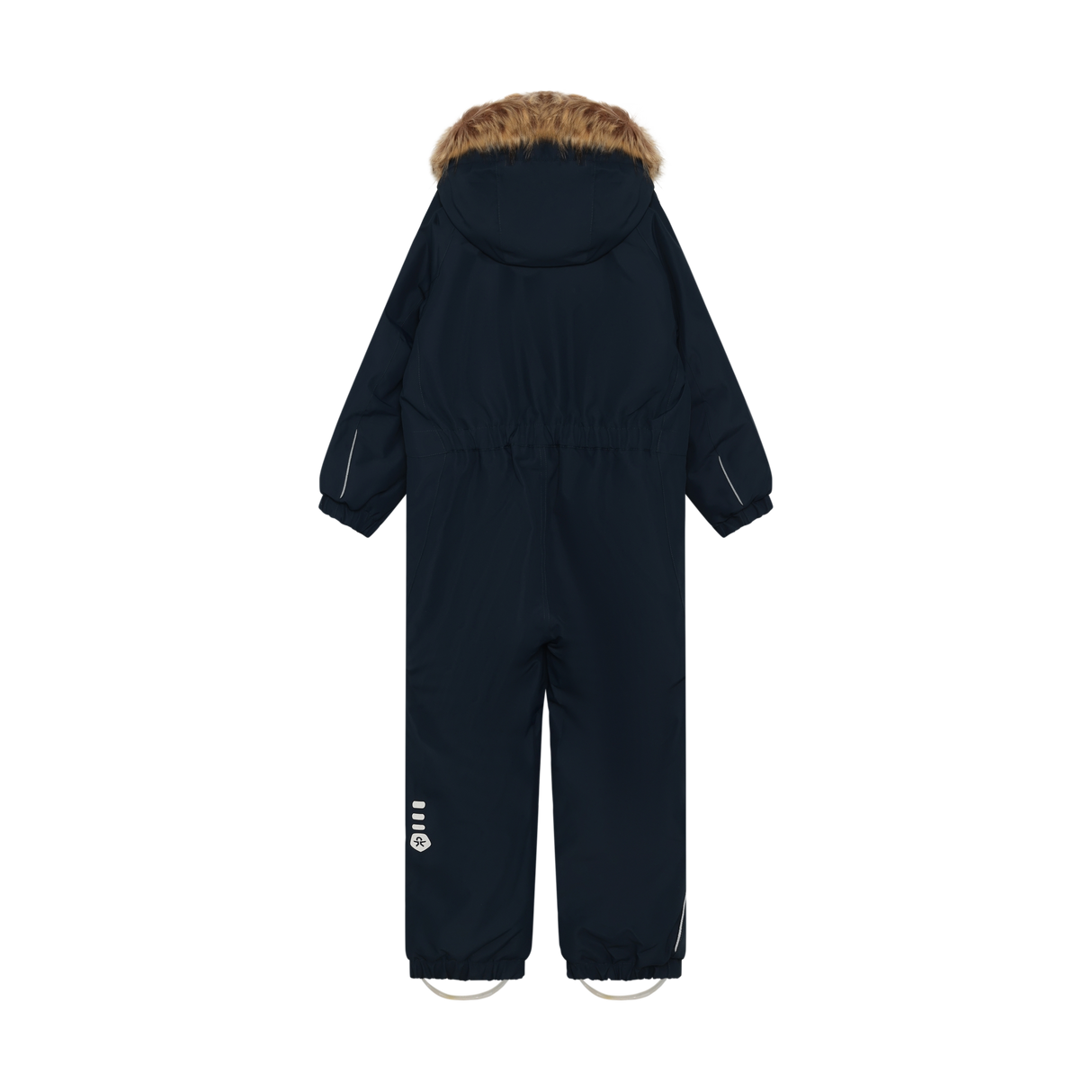Coverall W. Fake Fur - Total Eclipse