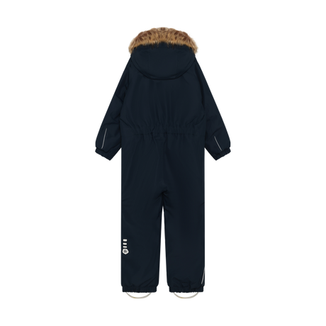 Coverall W. Fake Fur - Total Eclipse