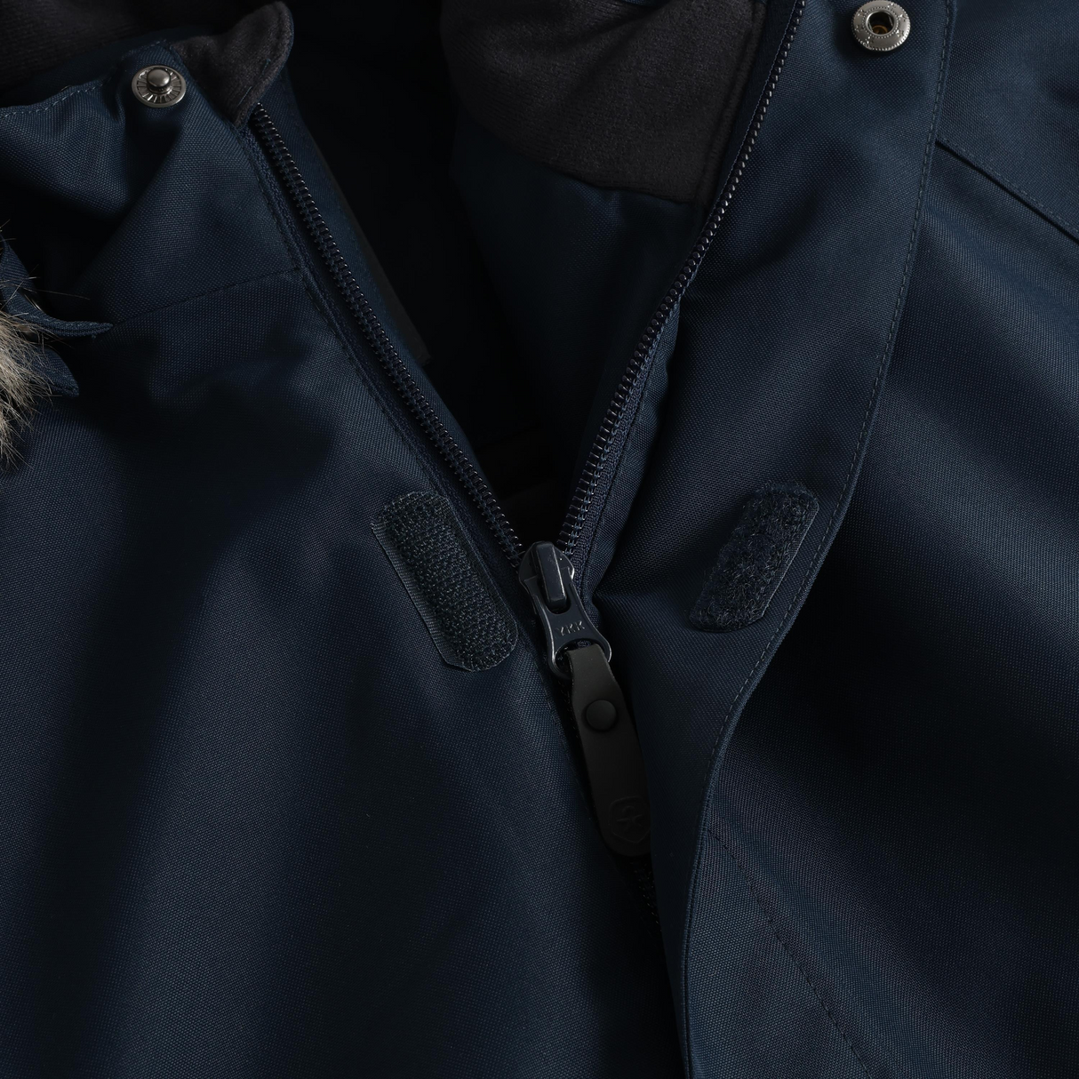 Coverall W. Fake Fur - Total Eclipse