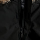 Color Kids Flyverdragt med kunstig pelskrave - Black