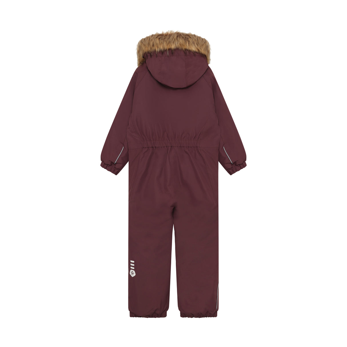 Color Kids Flyverdragt med kunstig pelskrave - Catawba Grape