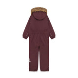 Color Kids Flyverdragt med kunstig pelskrave - Catawba Grape