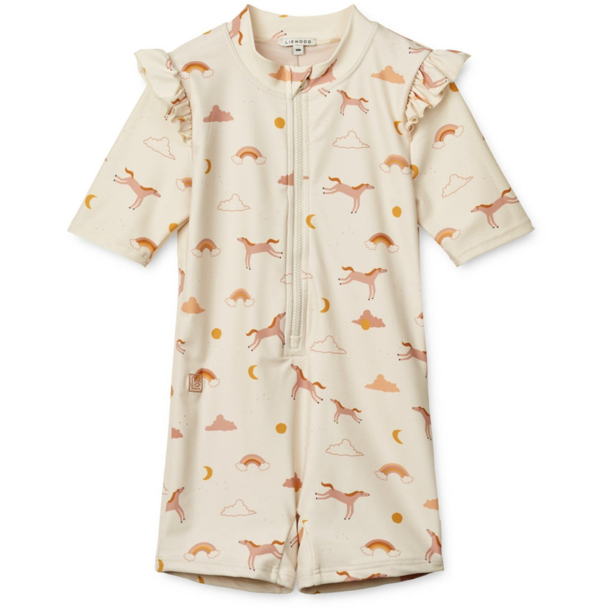 LIEWOOD Dream / Ecru Amel Printed Badeheldragt