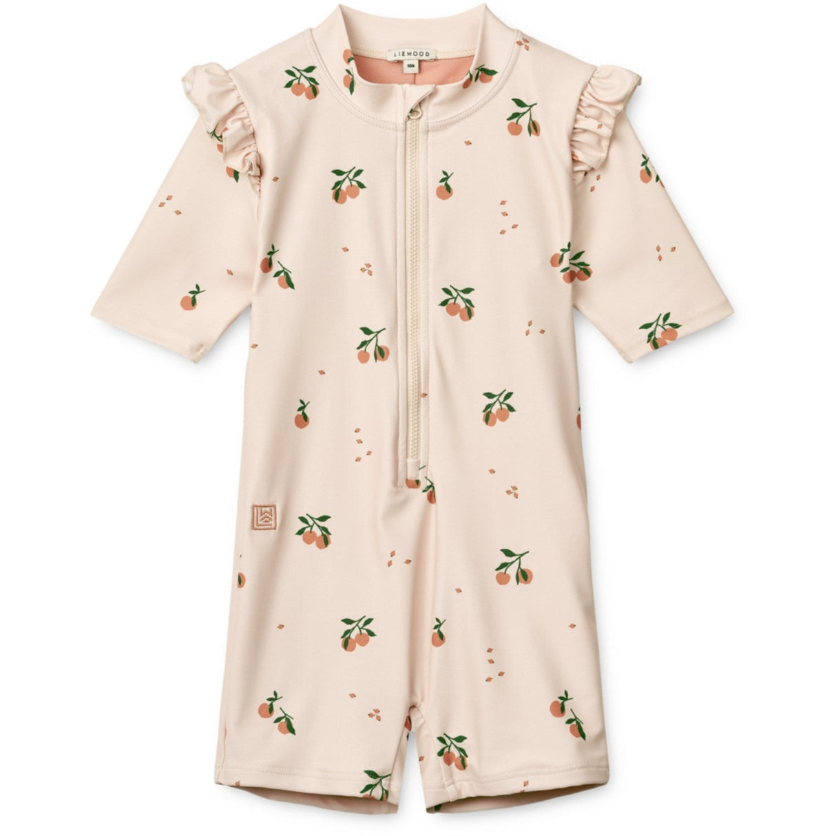 LIEWOOD Peach / Sea Shell Amel Printed Badeheldragt
