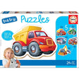 Educa Baby 5 puzzles Vehicles 24 months