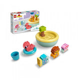 Lego Duplo Mit første bad: flydende ø med dyr
