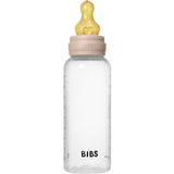 Bibs Blush Baby Flaske Round Latex 1 Pack 270 ml Medium Flow