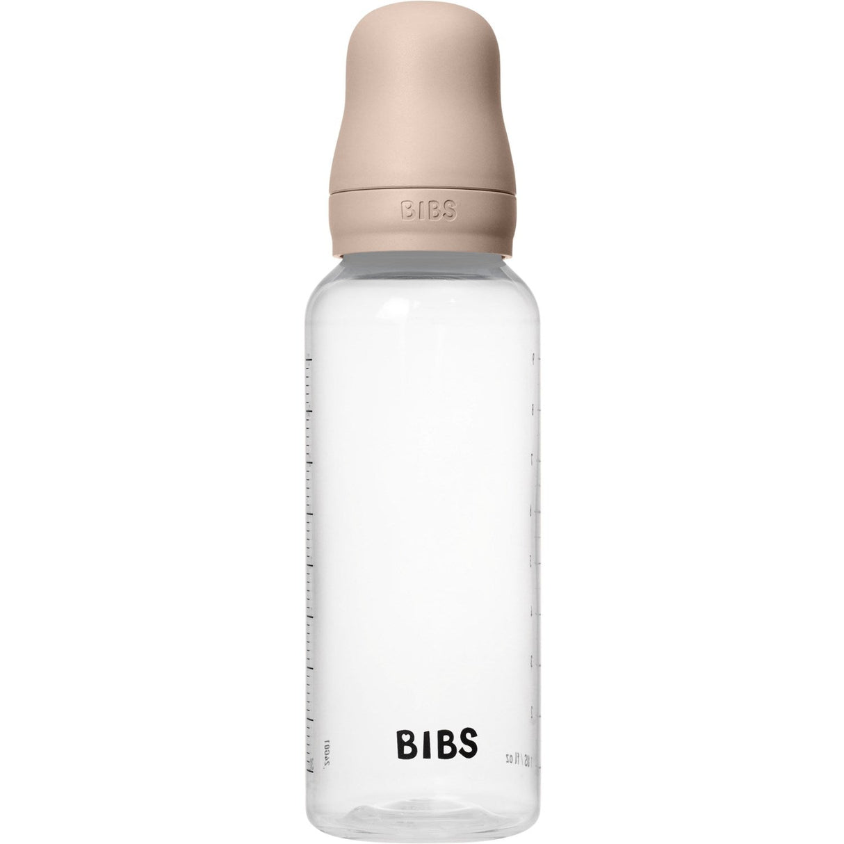 Bibs Blush Baby Flaske Round Latex 1 Pack 270 ml Medium Flow